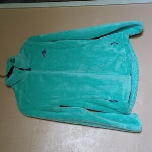 The North Face Women's Fuzzy Jacket - Mint Green Size Medium